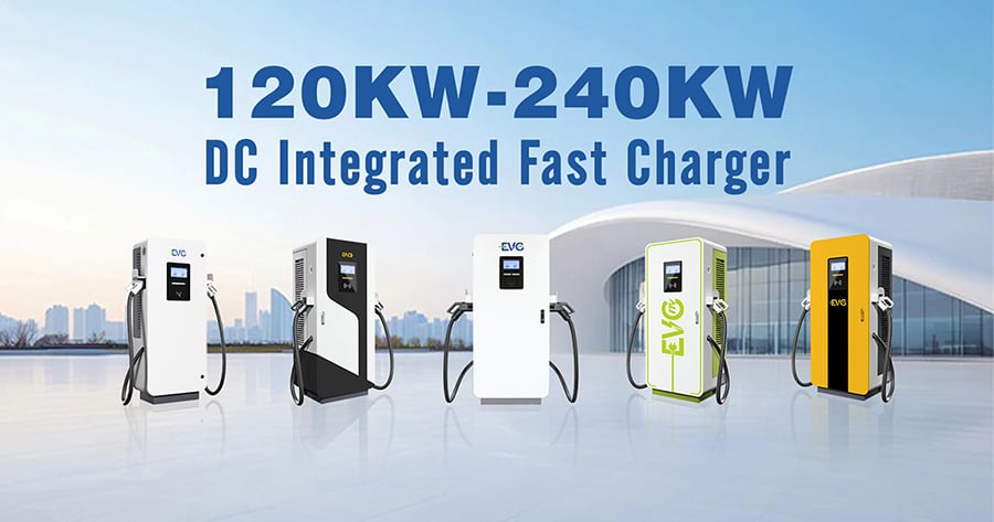 EVCity DC 120-240KW All-in-one Fast Charger: Customizable High-Power Charging Solutions for Global Operators