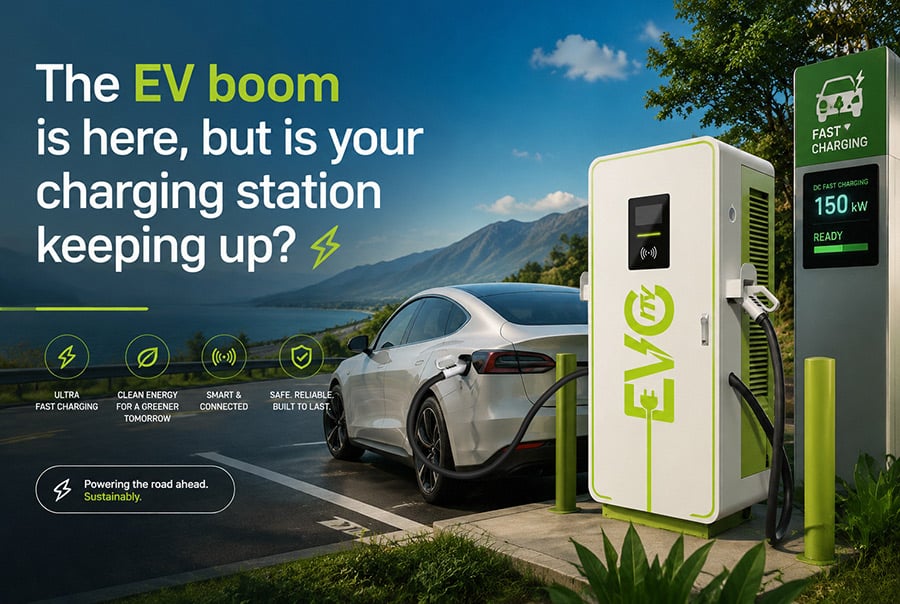 EVCity DC 120-240KW All-in-one Fast Charger: Customizable High-Power Charging Solutions for Global Operators