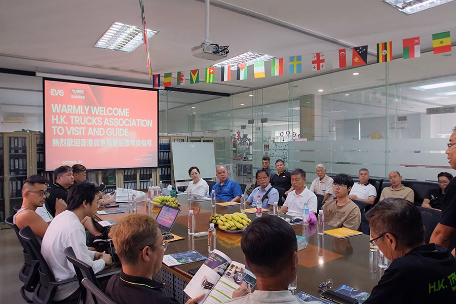 深化交流，共谋发展｜香港货车商会一行到访小飞将（EVCity）
